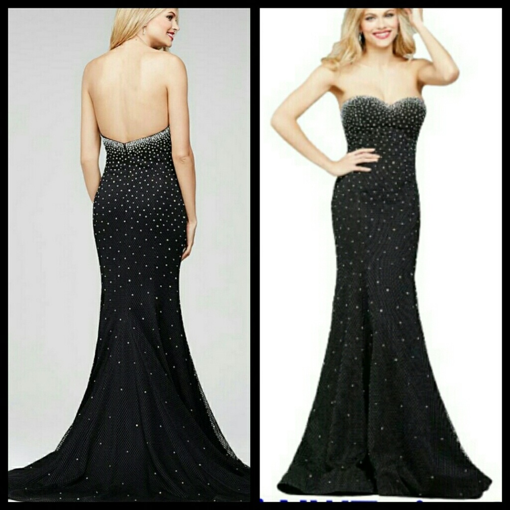 Jovani style 33132A Black Prom Formal dress